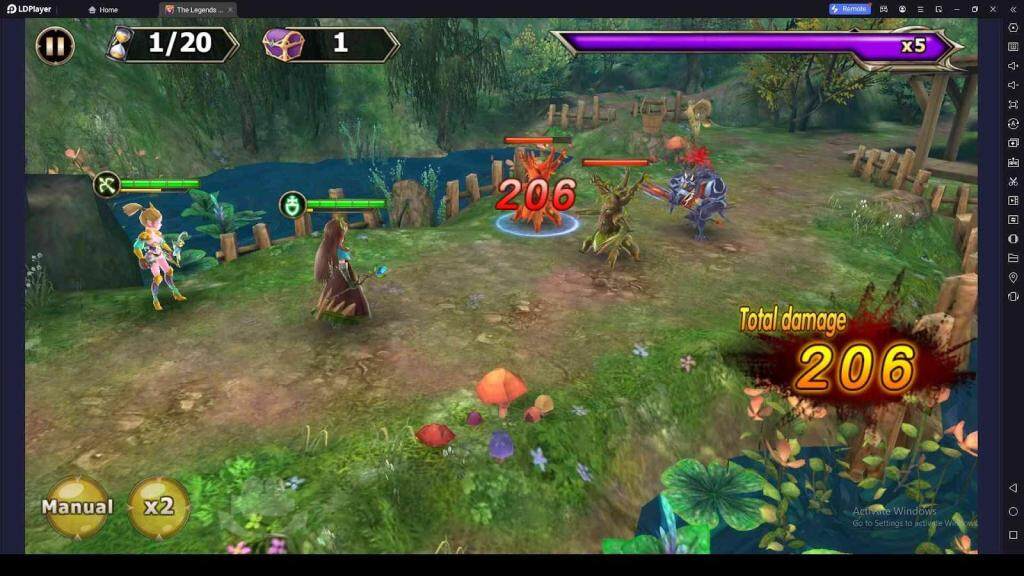 Go to the Dungeon Portal to Start Dungeon Battles