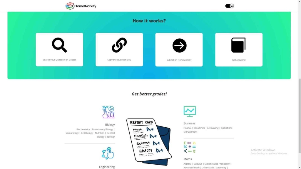 How Homeworkify Works