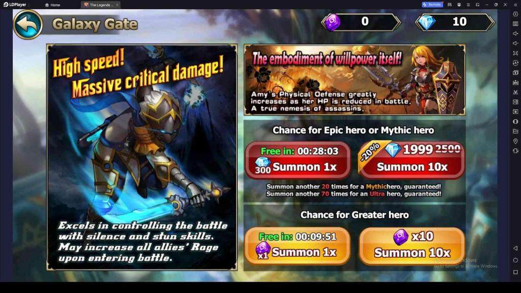 Galaxy Gate for Amazing Heroes