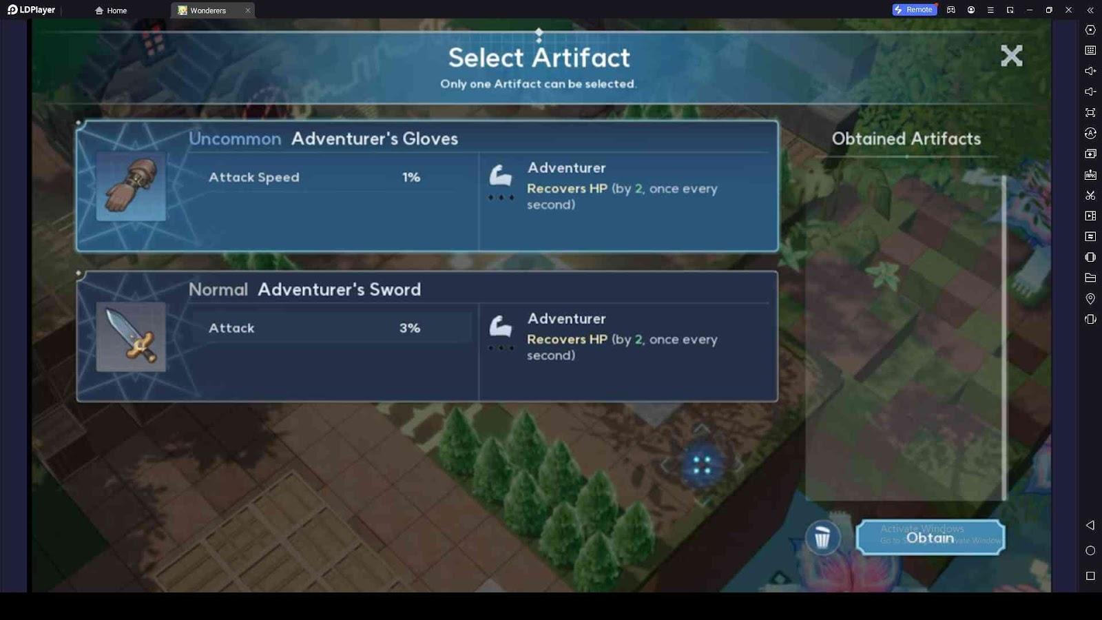 Activate Artifact Set Effects