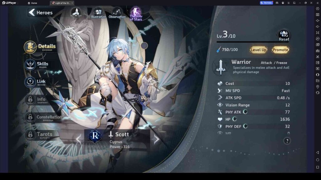 Strengthen the Heroes in Light of the Stars