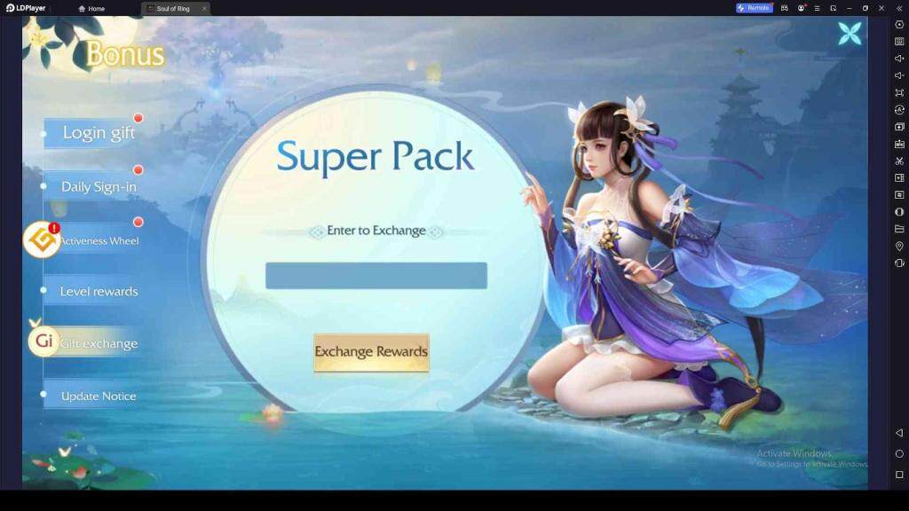 Redeeming Process for the Codes in Soul Of Ring: Revive