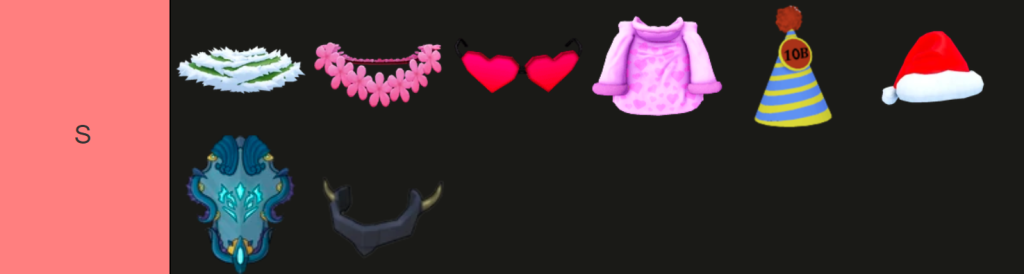 Roblox: Tier List Accessories Blox Fruits / Bảng Xếp Hạng Phụ Kiện Mới Nhất UPDATE 20