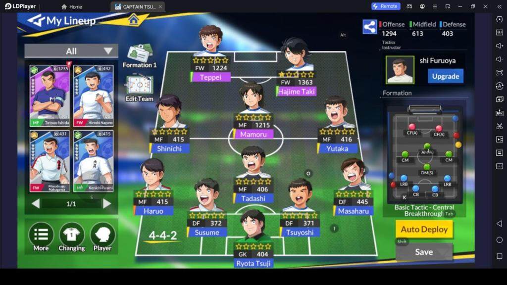 Pick Up the Best Line Up and Upgrade More
