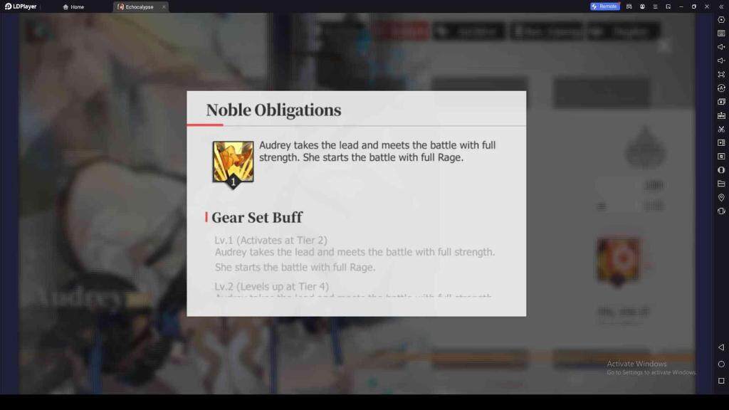 Noble Obligations
