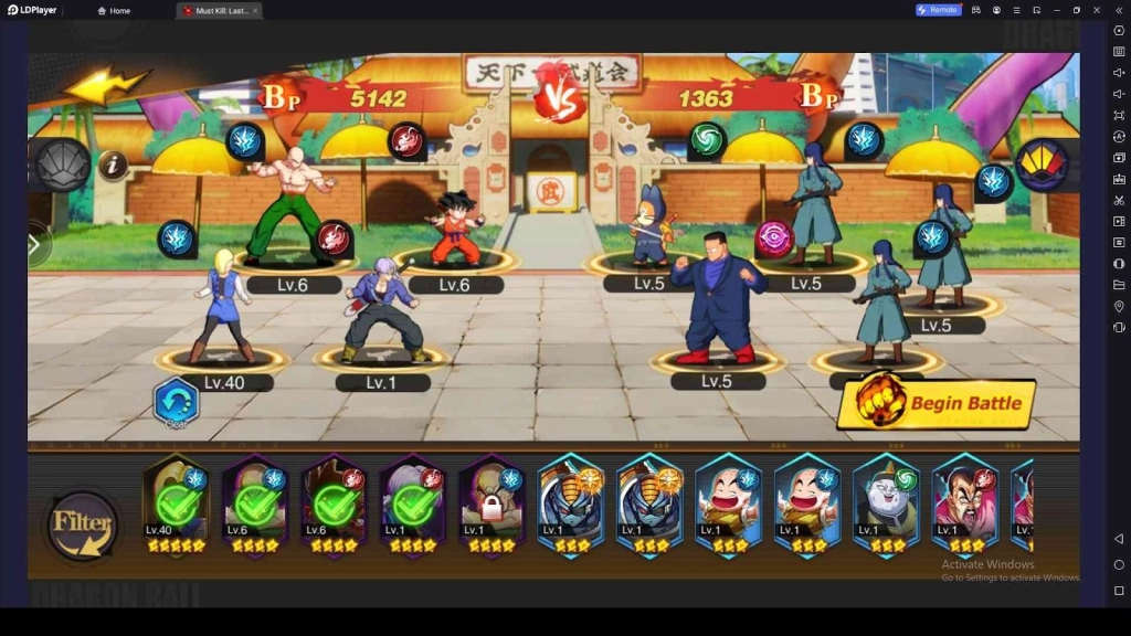 Use the Recommended Formation
