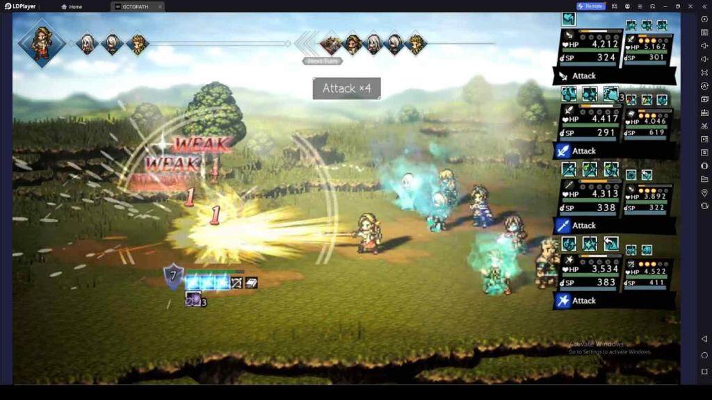 Battle Mechanisms in OCTOPATH TRAVELER: CotC