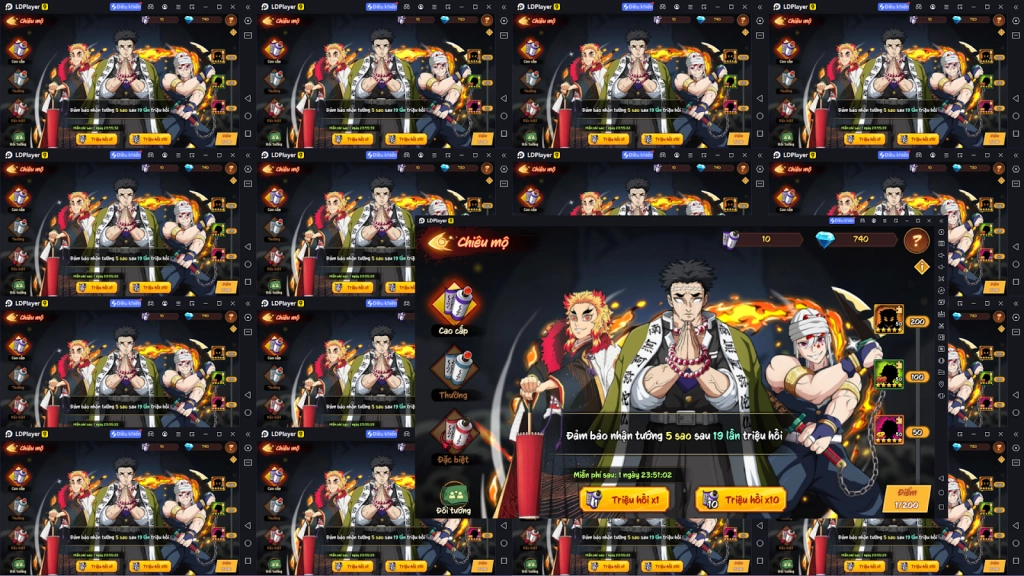 Hơi Thở Mặt Trời: Cách Reroll nhiều tab trên PC nhanh