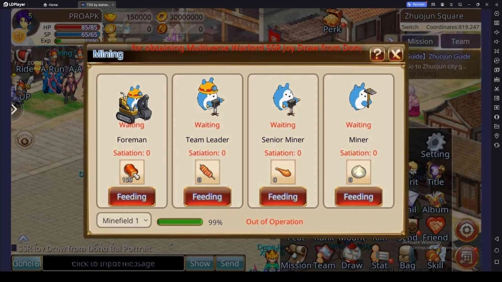 Keep the Mining Going 