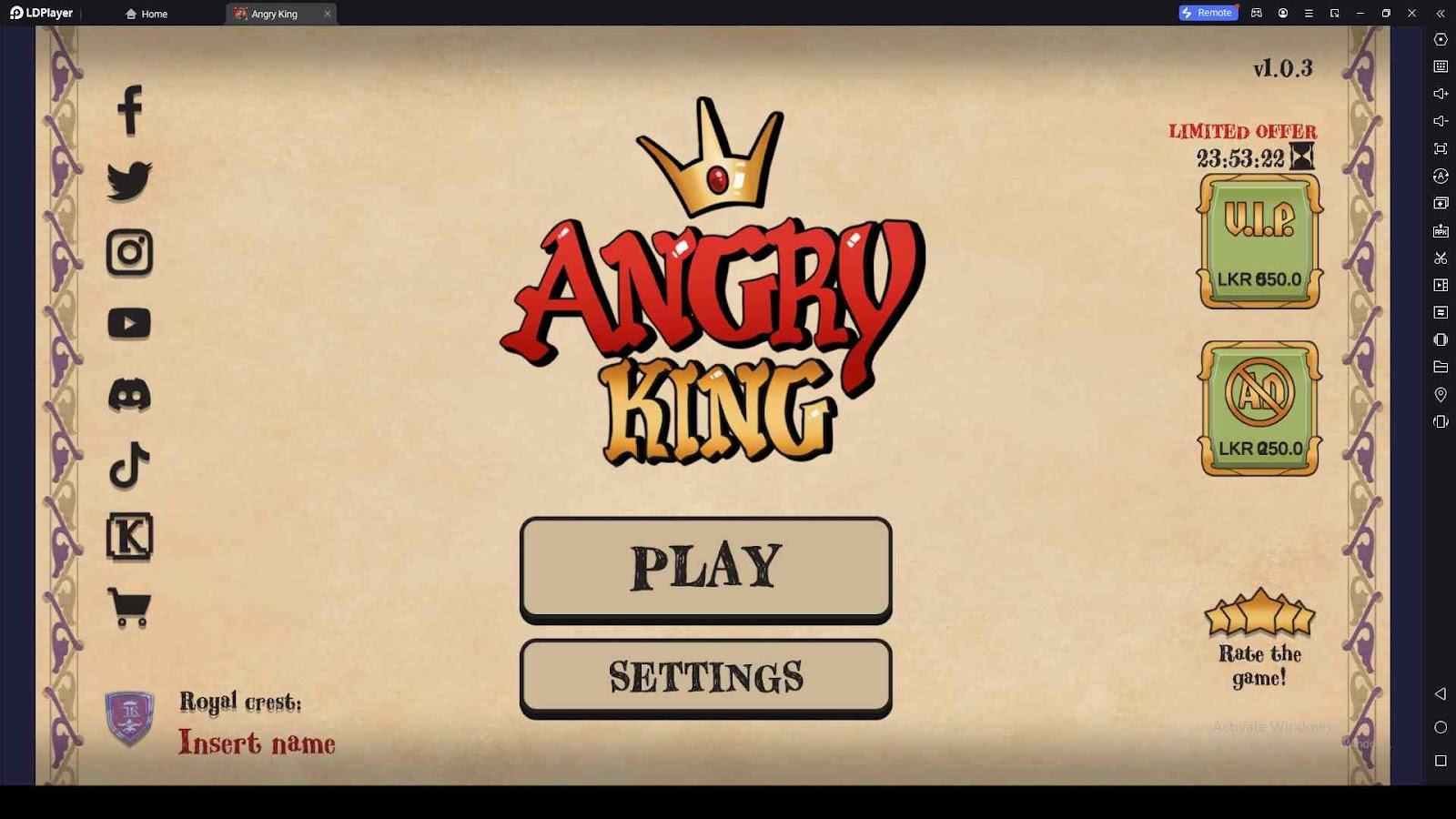 Angry King: Scary Pranks Codes