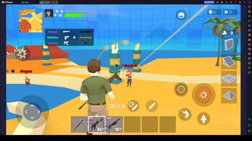 You Can Play Solo or Duo in 1v1.LOL - Battle Royale Game