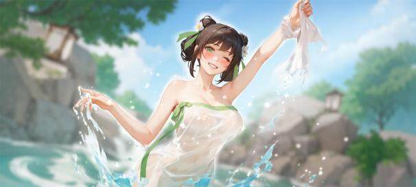 黄缨出浴色草2