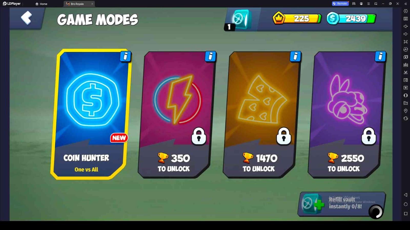 Game Modes Available in Bro Royale: Mayhem Shooter