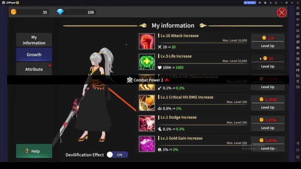 Enhance Your Character