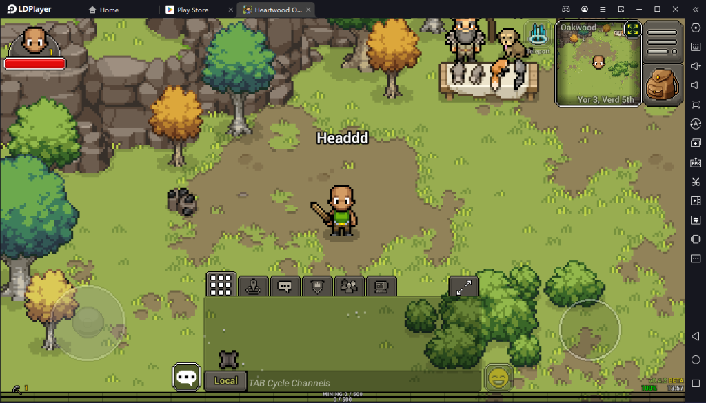 Heartwood Online ไกด์เล่นเกมฉบับเข้าใจง่ายกับเกม MMORPG ภาพ Pixel ย้อนยุคบน LDPlayer9