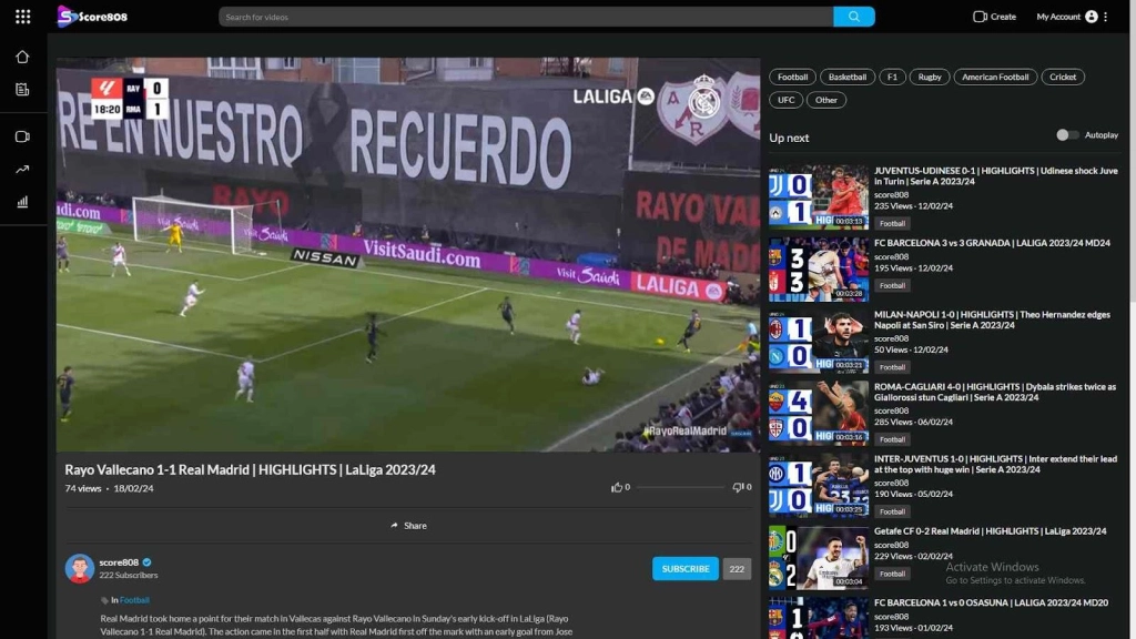 How Do You Watch Sports Live from Score808 Streaming