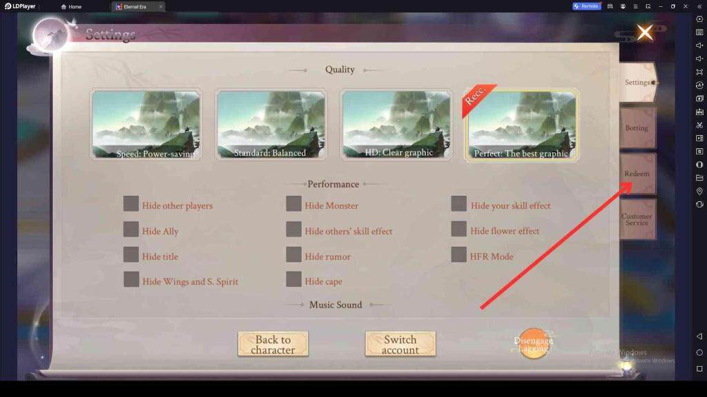 Redeeming Your Codes in Eternal Era: Light and Dark