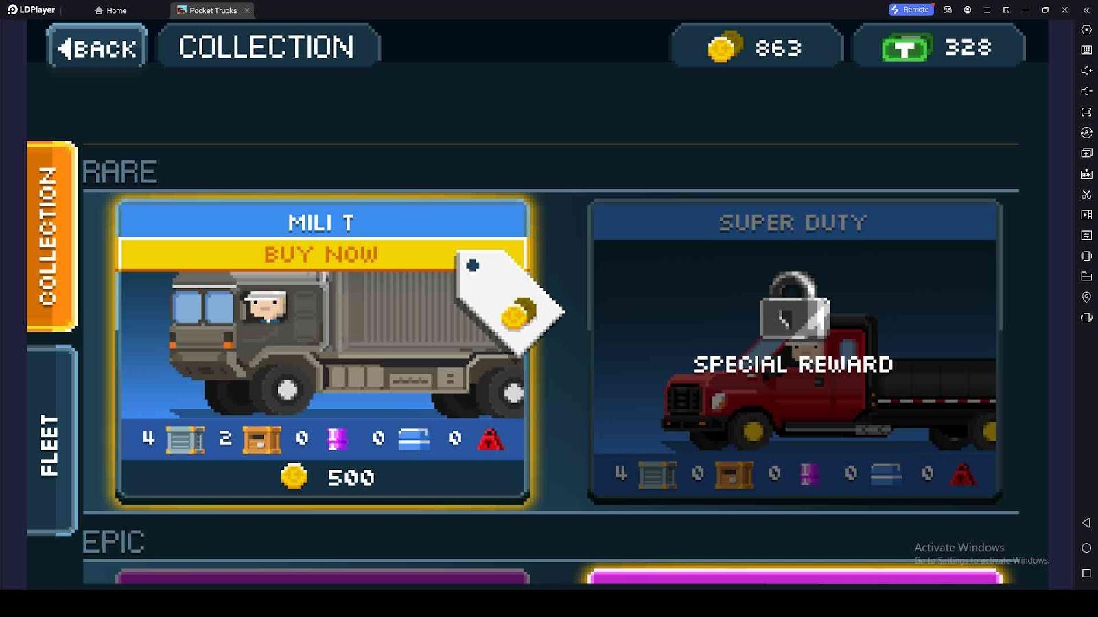 More Trucks to Collect in Pocket Trucks: Route Evolution