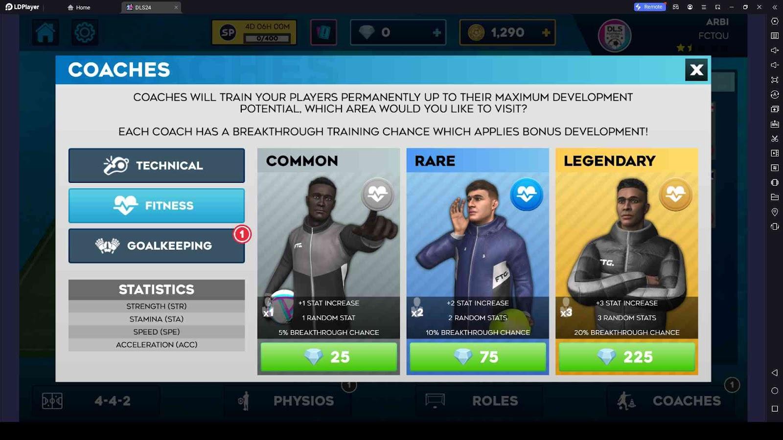Coaches to Train the Players in Dream League Soccer 2024