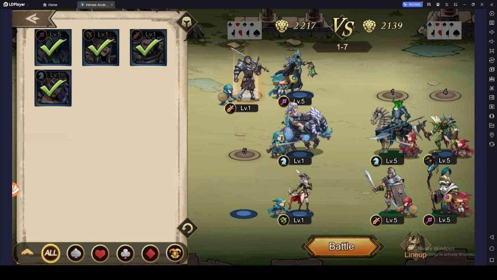 Deploy Heroes Based on the Situation