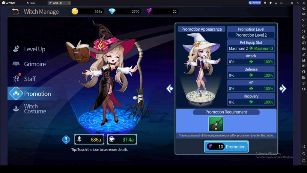 Witch Promotion