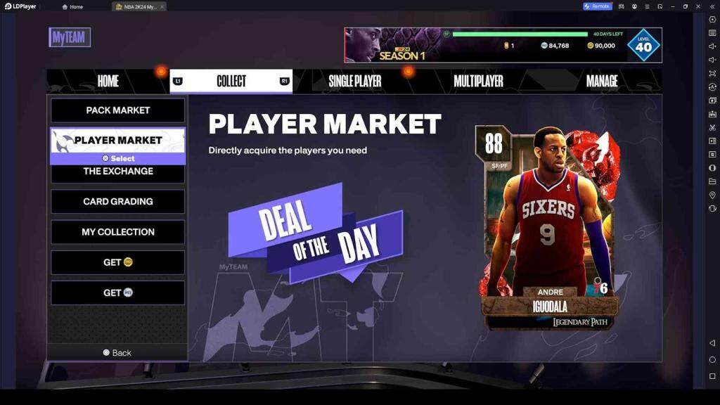 Navigating the NBA 2K24 MyTEAM Market