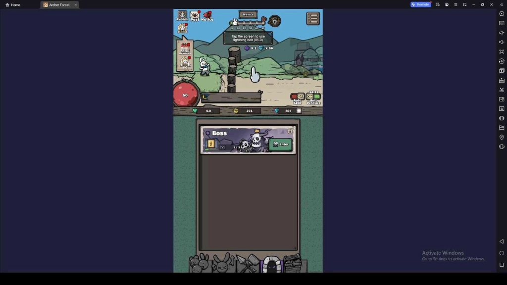 Battle Modes in Archer Forest: Idle Defense