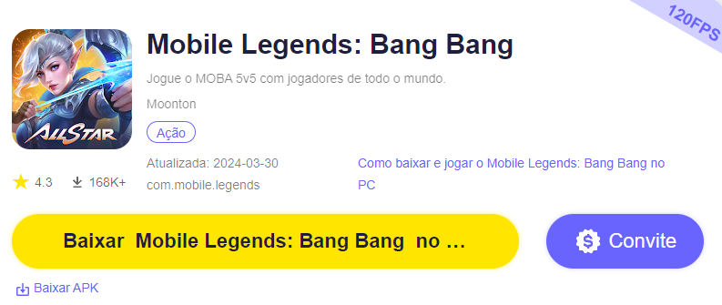 Evento ALLSTAR de Mobile Legends: Bang Bang chegou com uma skin grátis para os jogadores!