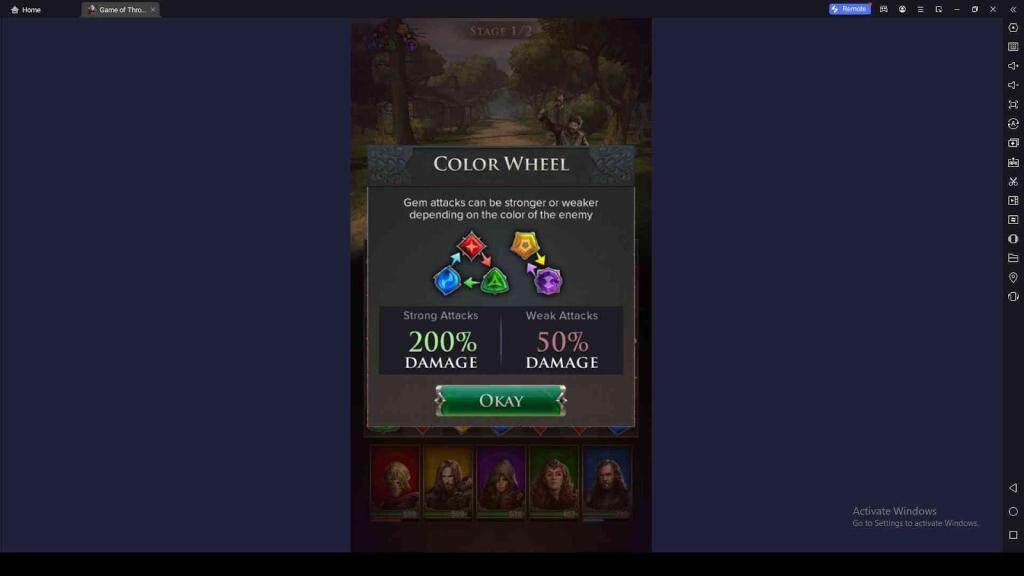 Take Actions According to the Color Wheel