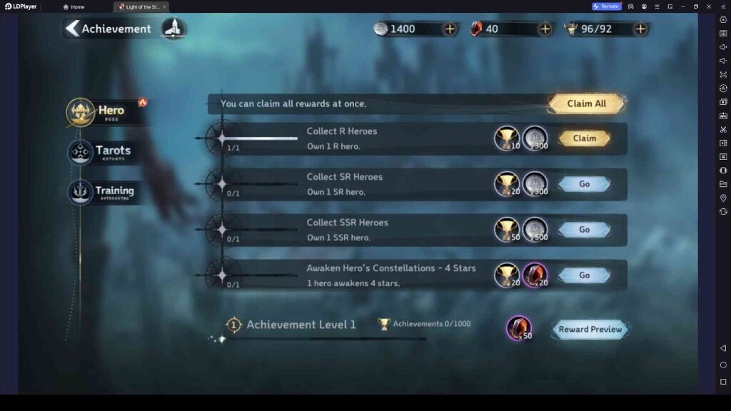 Claim Rewards for Every Achievement You Accomplish