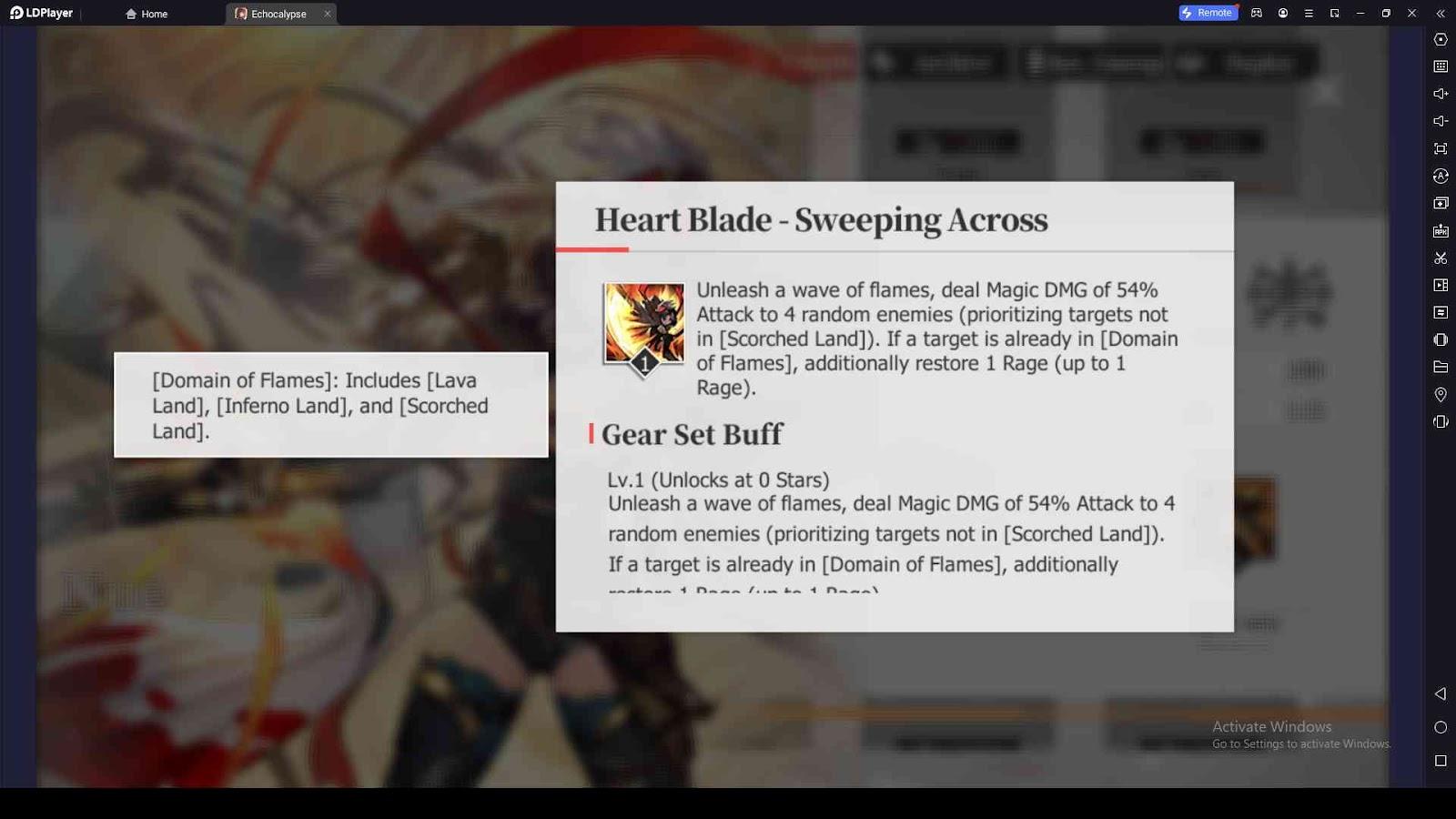 Heart Blade - Sweeping Across
