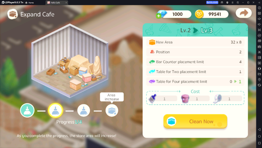 Hello Café: Hướng Dẫn Tân Thủ Cách Chơi Chuẩn Giai Đoạn Đầu Game