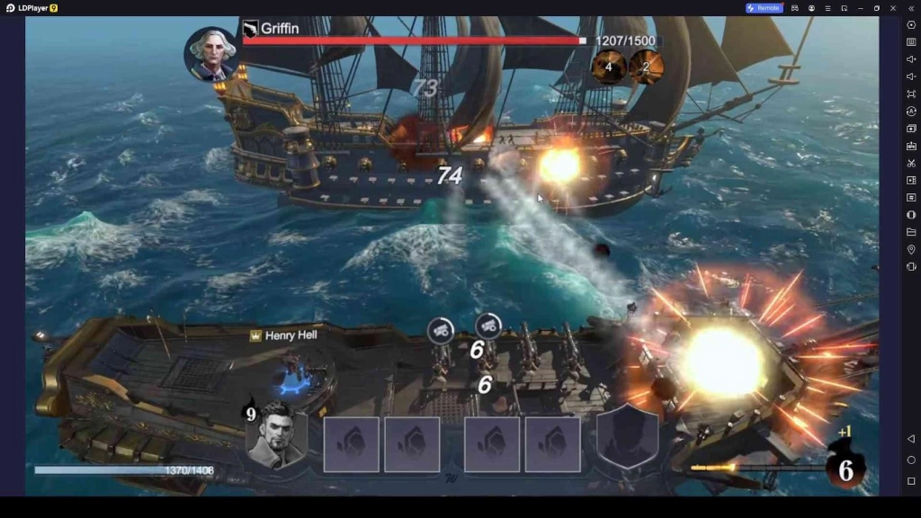 Battle Between Fleets