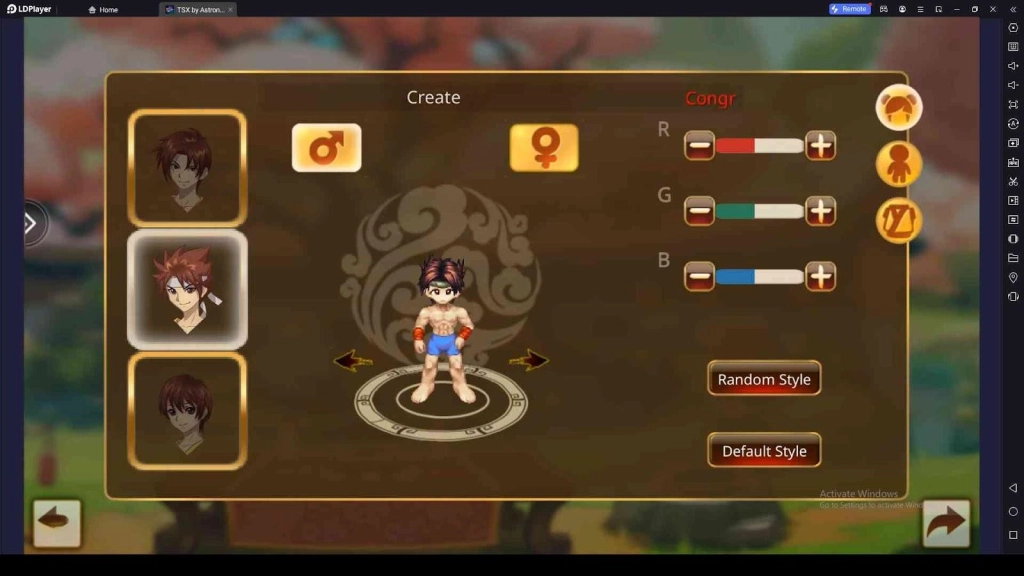 Creating Your Character