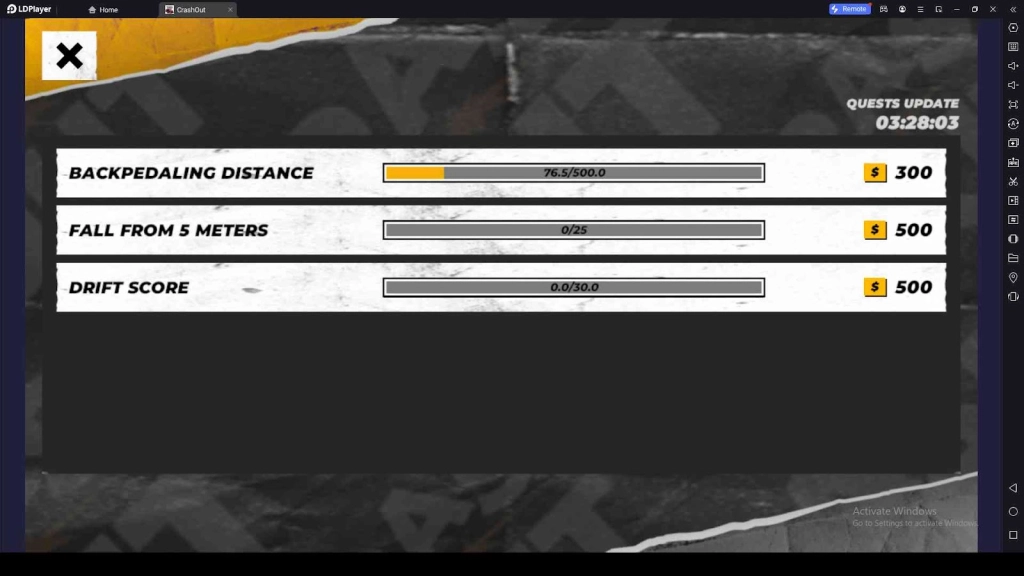 Complete the Quests