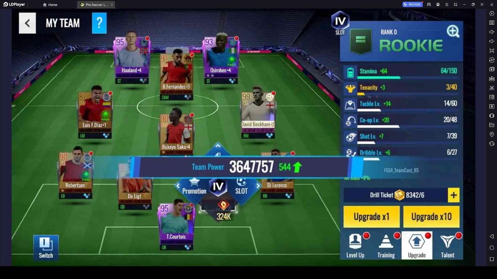 Improve Your Team Lineup
