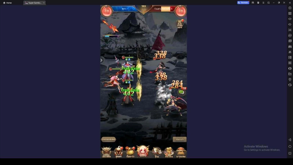 Idle Battles in Super Samkok: Awakening