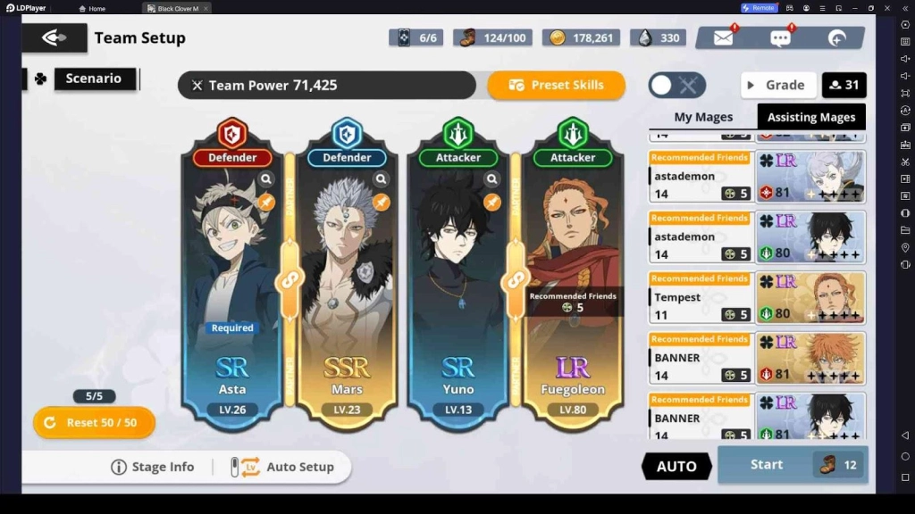 The Best PVE Teams