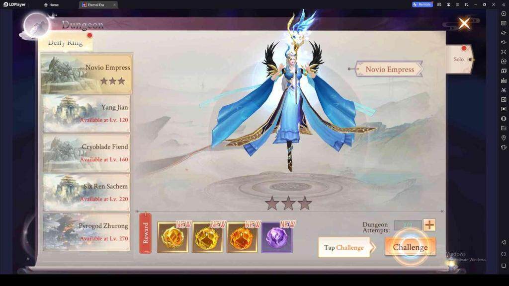 Complete Dungeon Challenges for Awesome Rewards