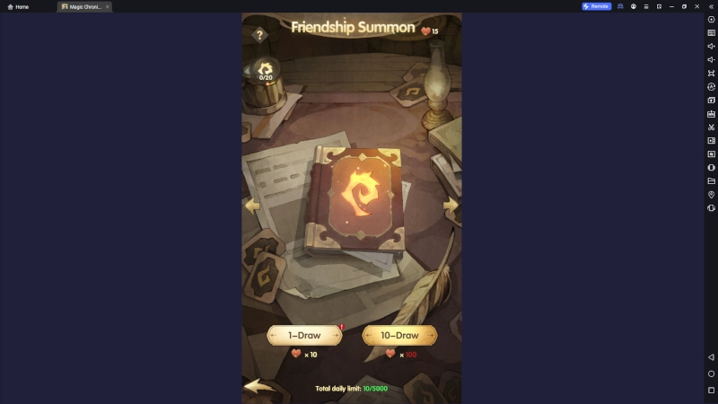 Friendship Summon