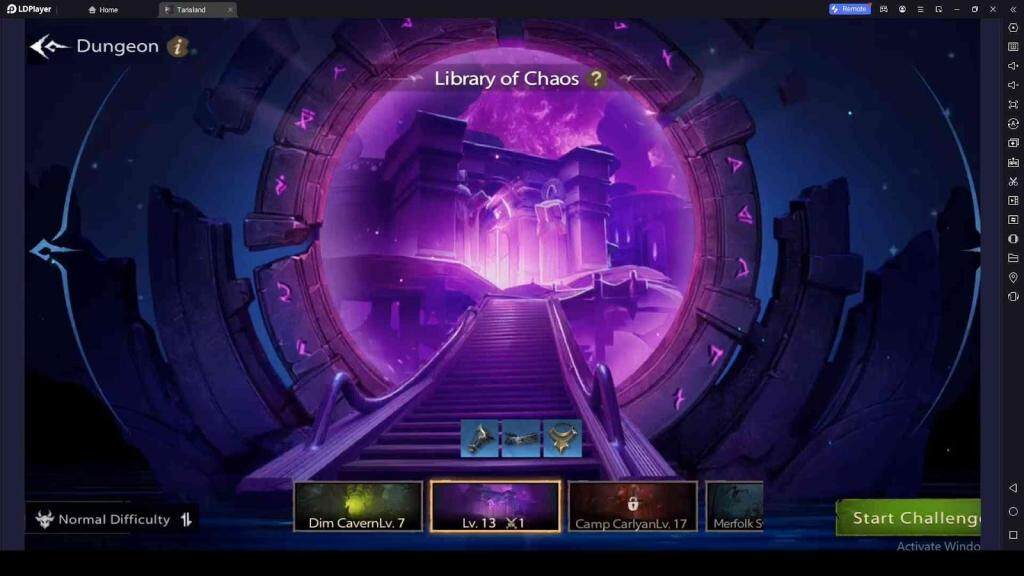 Dungeon Challenges in Tarisland