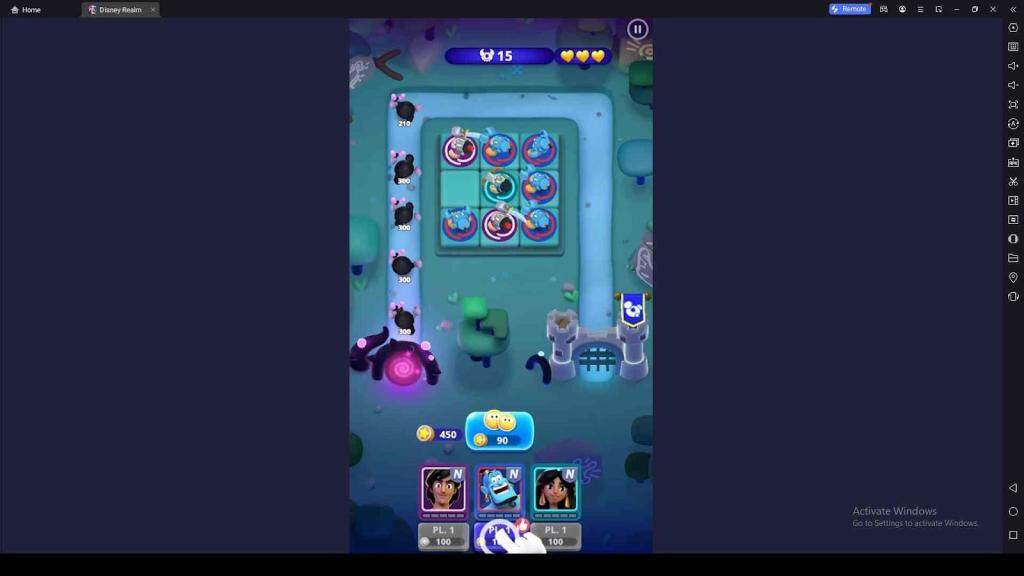 Upgrade the Luminnies in Disney Realm Breakers
