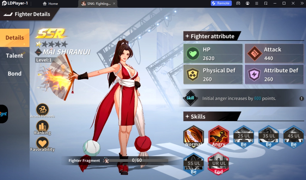SNK: Fighting Masters (Global) แนะนำ Tier List ตัวละครที่ควรหาใช้ยาวๆ โครตเก่งต้องติดไว้ในไอดีน่าปั้น!! (มือใหม่) บน LDPlayer9