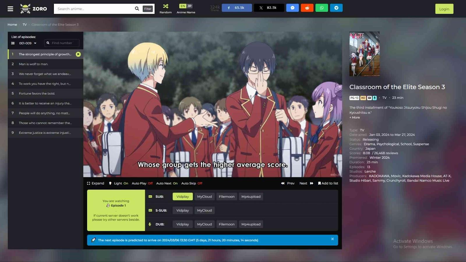 How to Stream Anime from ZoroAnime?