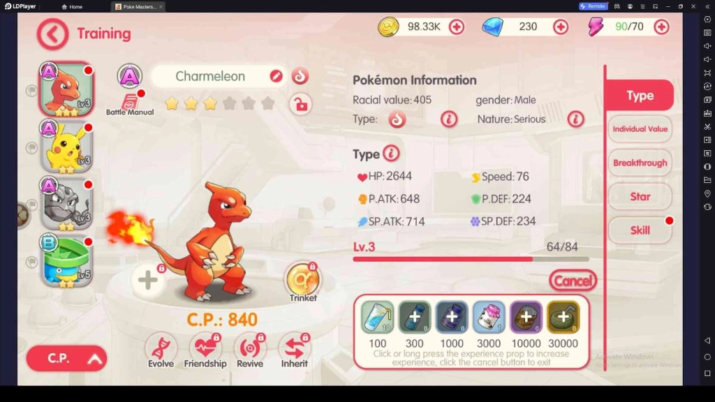 Learn to Enhance the Pokémons