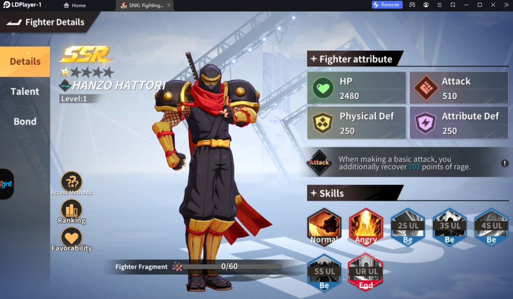SNK: Fighting Masters (Global) แนะนำ Tier List ตัวละครที่ควรหาใช้ยาวๆ โครตเก่งต้องติดไว้ในไอดีน่าปั้น!! (มือใหม่) บน LDPlayer9