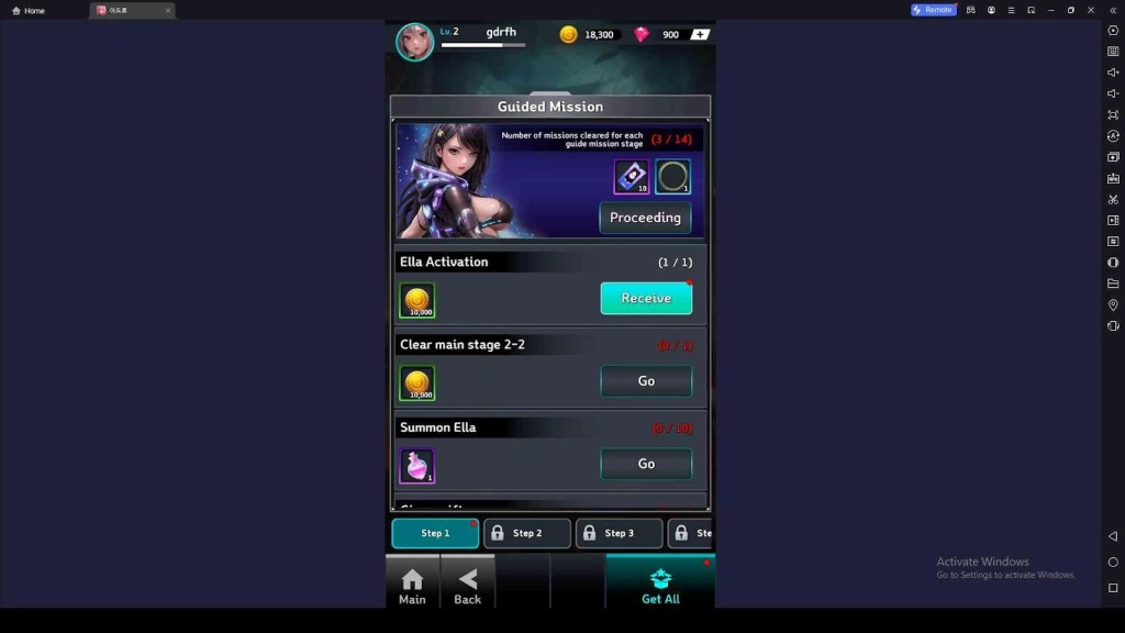 Adore : Goddess of Guardian Guide Missions