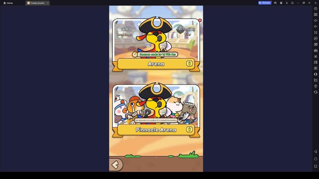 Battle In Arena