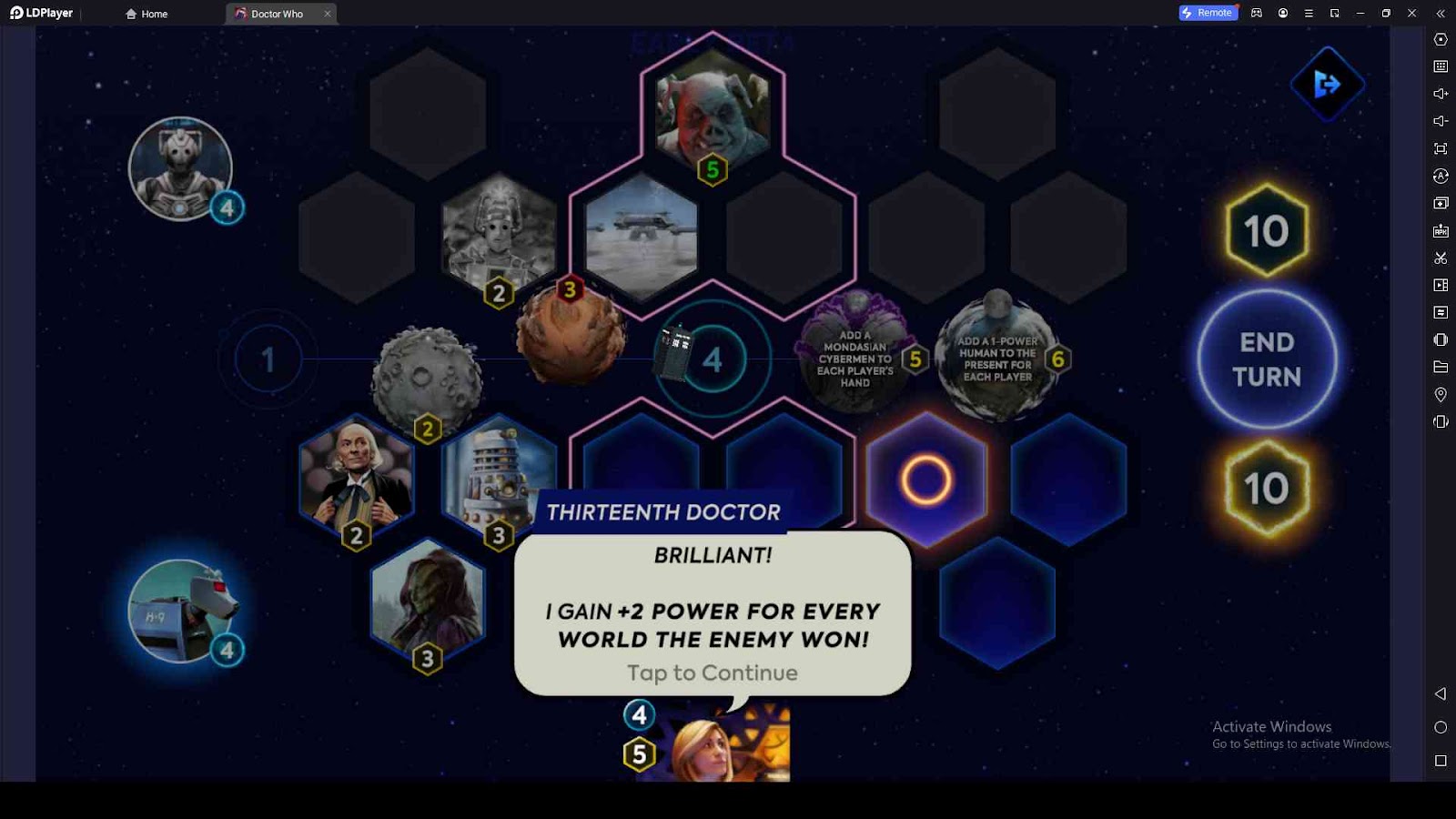 Try the Tutorial to Understand the Doctor Who: Worlds Apart