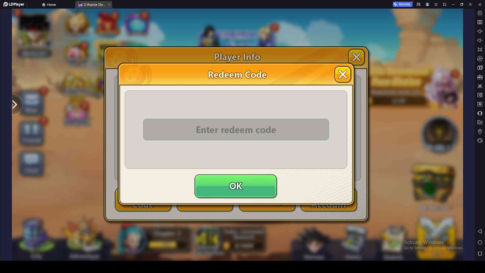 Use Your Redeem Codes
